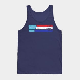 870 - Retro Lines Tank Top